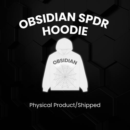 OBSIDIAN SPDR HOODIE (SHIPPED)